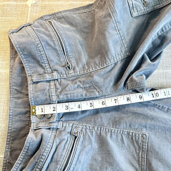 The North Face Gray Corduroy Wide Leg Pants Y2K Vintage Women’s 4 - Picture 6 of 7